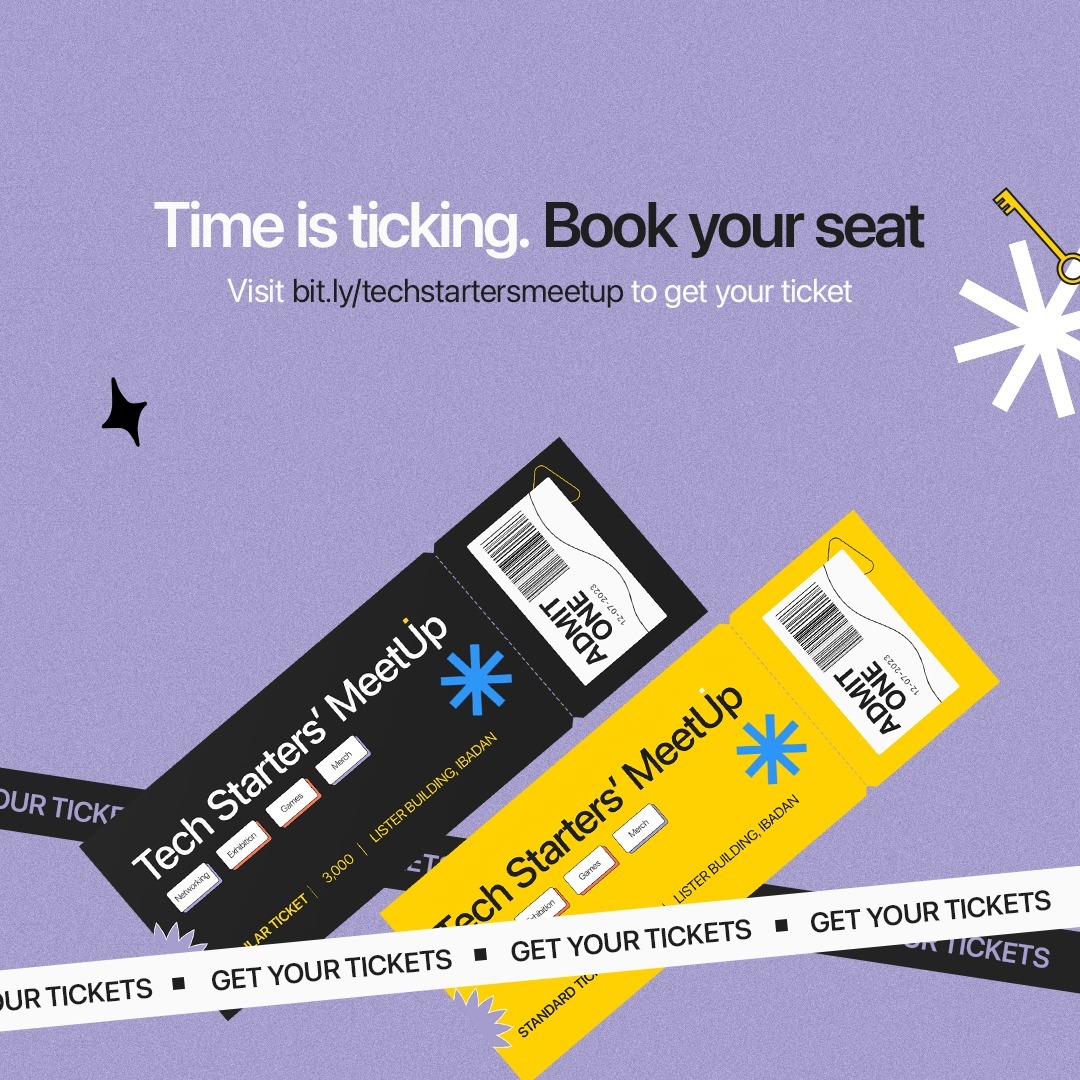 AmazingTechCom's tweet photo. The moment you’ve been waiting for is here… tickets are still on sale for the Tech Starters meet-up 2023🔥

#Techstartersmeetup
#ATCard 
#coding 
#Ticket https://t.co/w5FGgT2J1B