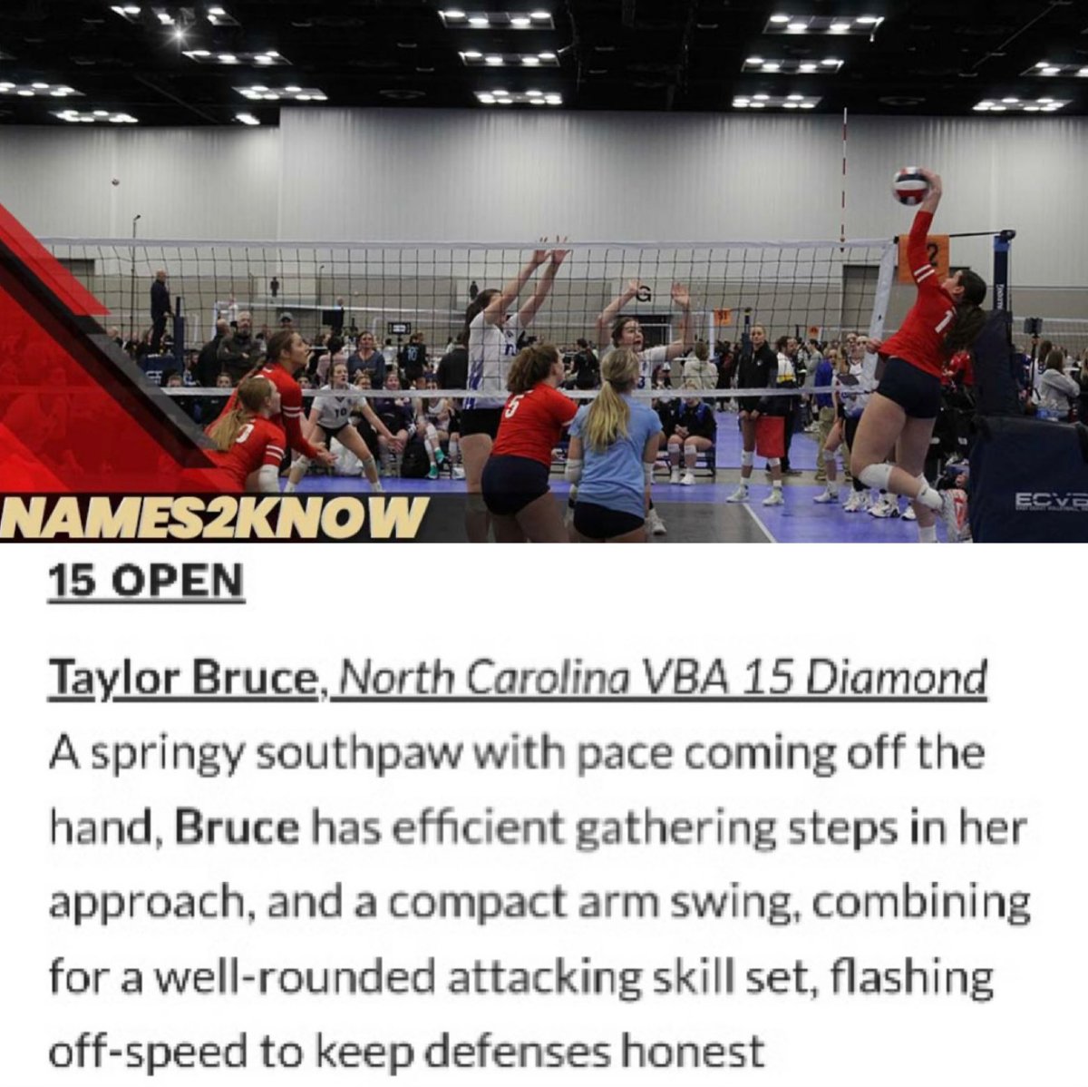 taylorrbrucee's tweet photo. Thank you for the shoutout! @PrepVolleyball https://t.co/h1rKugZKnR