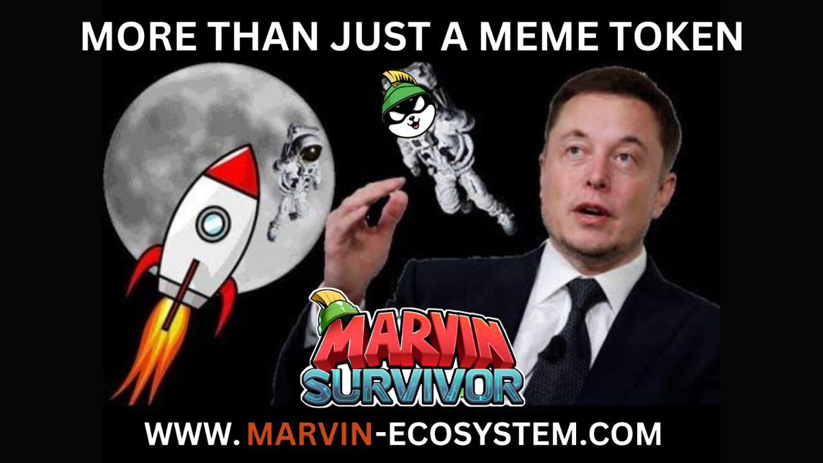 You need a multiple portfolio, then buy and hodl in $Marvin  now and allow the team  #Marvin  to take charge. 
🔸️
marvin-ecosystem.com
🔸️
#MarvinInu
#LunarCrush
#shill
#shiba
#NFTs
#crypto