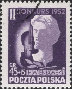 July 10 is the birth date of Polish violinist and composer Henryk Wieniawski. Born in 1835. See more July musician birthdays here: themusicstamps.com/celebrating-ju… #philately #stampcollecting #musicalstamps