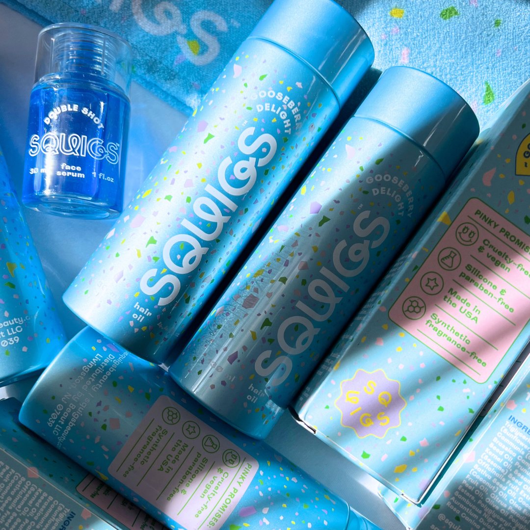 Feeling blue (but in a good way 🩵 💙) We are so excited that Gooseberry Delight Hair Oil is in stores at <a href="/urbanoutfitters/">Urban Outfitters</a> across the nation starting TODAY!!!