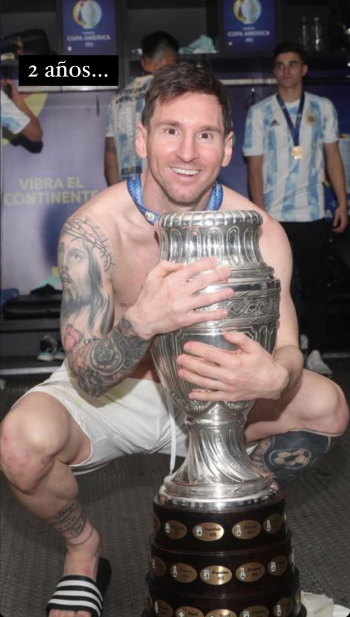 WeAreMessi's tweet photo. 2 years! https://t.co/Veac0UXSSn
