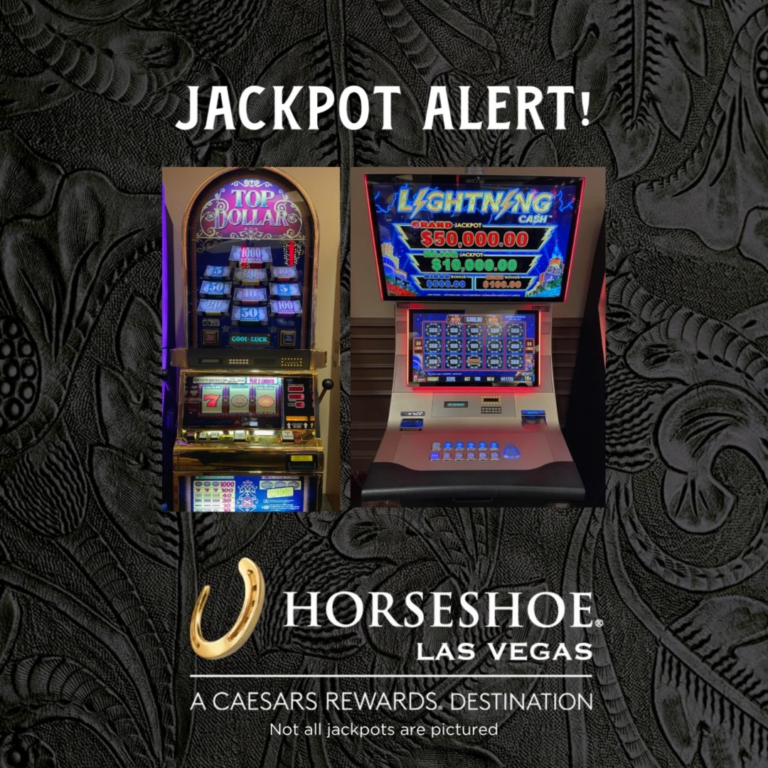 Horseshoe Las Vegas on Twitter "These lucky caesarsrewards guests hit