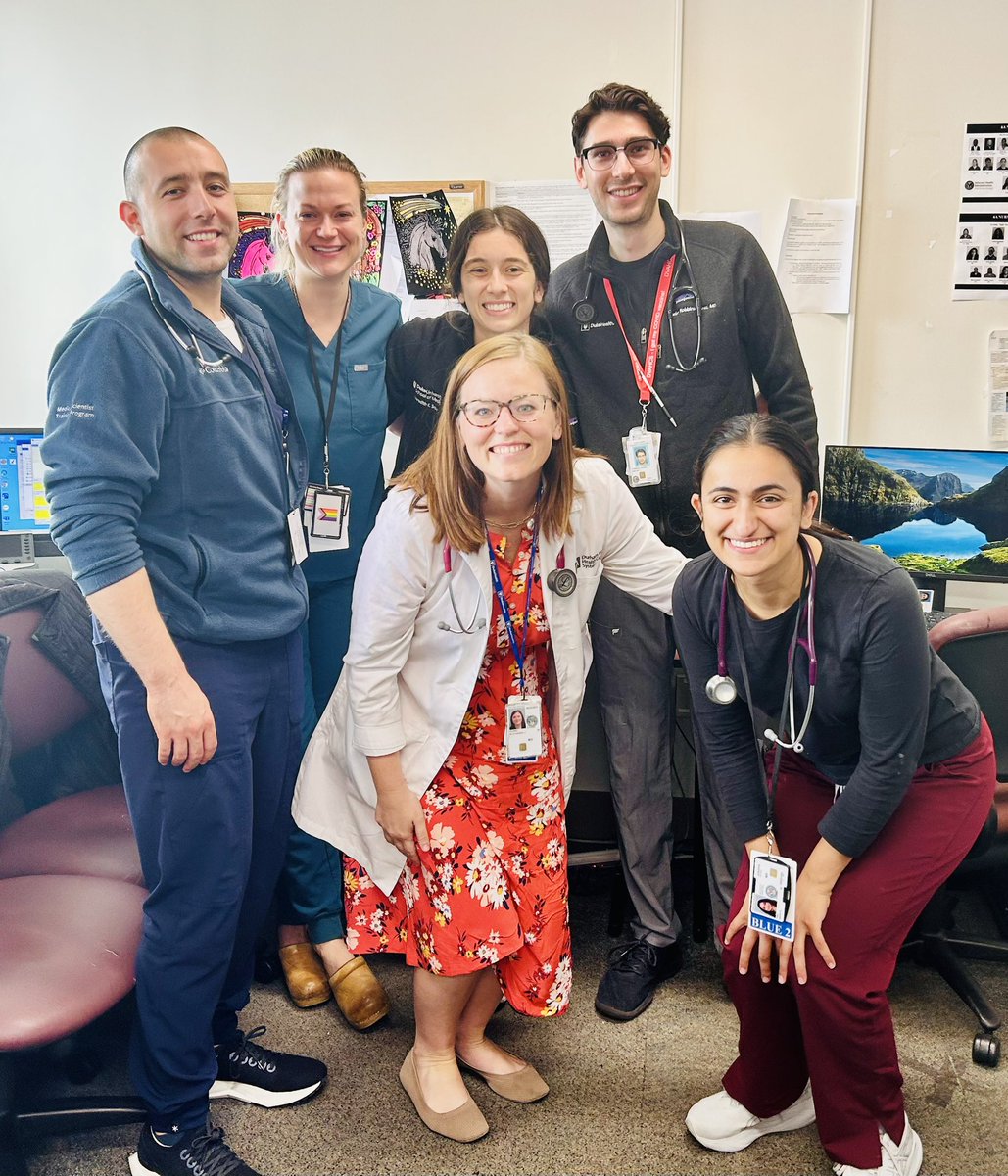 Alex Horne (@alexhornemd) on Twitter photo What a privilege it was to be on teaching service with this <a href="/IMResidencyDuke/">Duke IM Residency</a> & <a href="/DukeMedSchool/">Duke University School of Medicine</a> crew for the past 2 weeks! So fun to see them thrive in their new July roles. What a privilege it was to be on teaching service with this <a href="/IMResidencyDuke/">Duke IM Residency</a> & <a href="/DukeMedSchool/">Duke University School of Medicine</a> crew for the past 2 weeks! So fun to see them thrive in their new July roles.