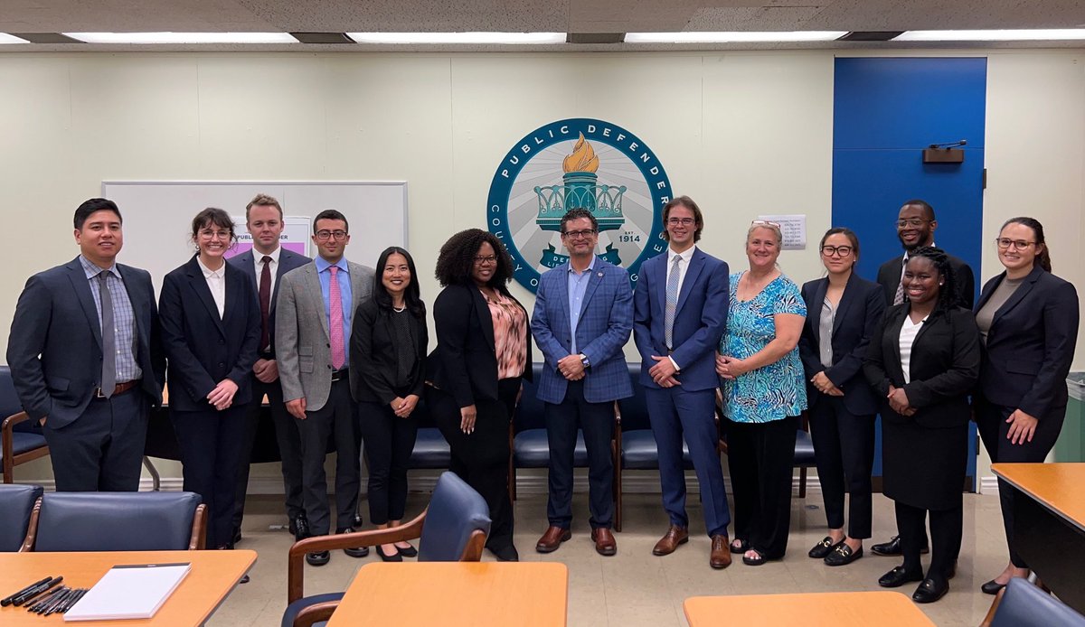 lapubdef's tweet photo. Our 12 newest Constitutional Warriors!!! Welcome to the Los Angeles County Public Defender’s Office. #publicdefender #ConstitutionalWarrior #CareNotCages https://t.co/D3wIp5tAQw