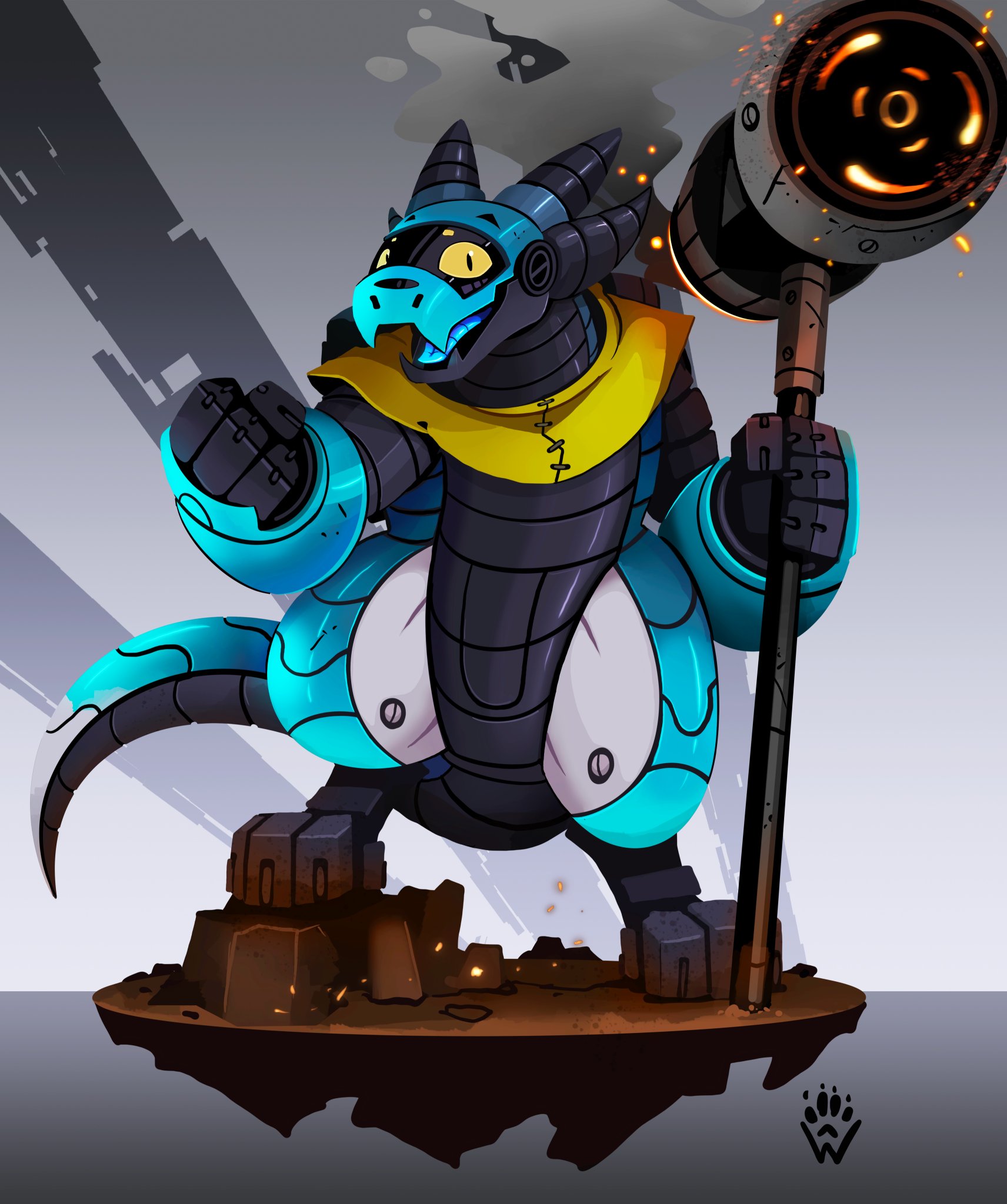 WOLFDAWG ART on Twitter "I defeated them with the power of friendship