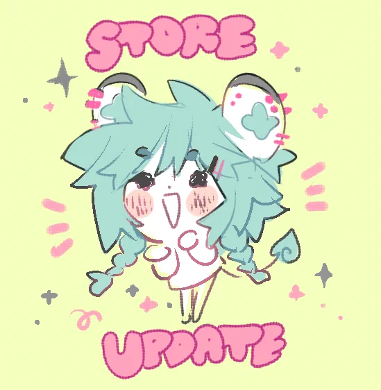 after like a million years my online store will reopen THIS THURSDAY (7/13) at noon and close Friday (7/21)gonna have con leftovers and other regular designs! 