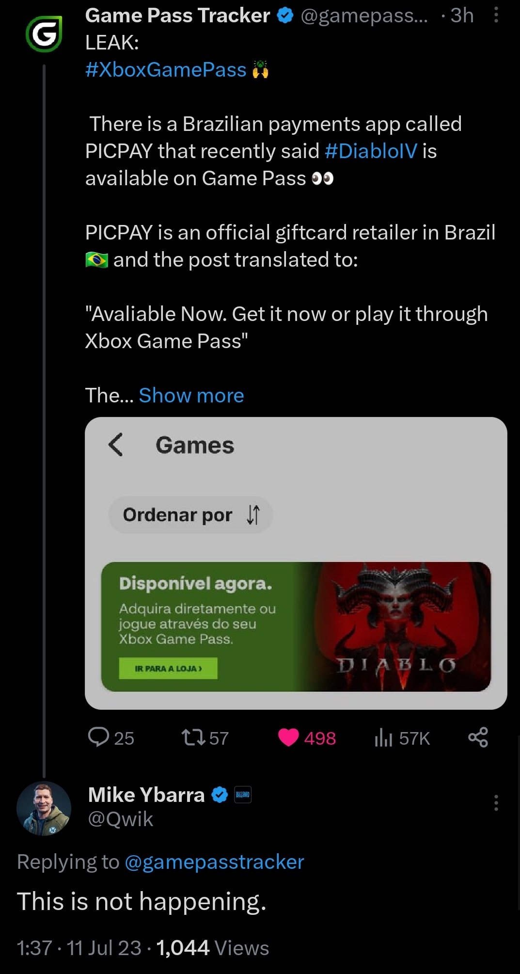 Adquira agora o seu gift card Xbox