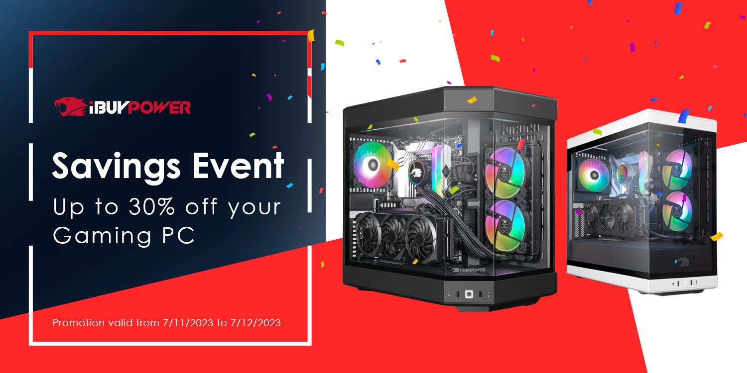 iBUYPOWER on Twitter for an iBUYPOWER Gaming PC at Amazon with