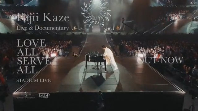 【Blu-ray】Fujii Kaze LOVE ALL SERVE ALL STADIUM LIVE