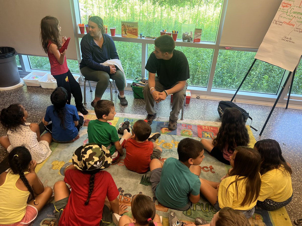 Can you guess what the #CampMigizi Creature Feature was today? We made predictions in our sketchbooks before the <a href="/OjibwayPrairie/">OjibwayNatureCentre</a> shared a slithery with us!! Some parents even joined the fun! <a href="/Joseph745613165/">Zozep</a> <a href="/TinaDeCastro1/">Tina DeCastro</a> <a href="/ClaraHowitt/">Dr. Clara Howitt</a> <a href="/gecdsbpro/">GECDSB PR</a> #GECDSBSLP2023
