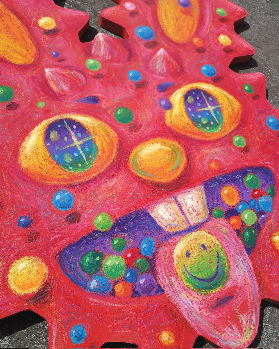 หนึ่งใน 4 ชิ้นที่ในไปร่วมแสดงที่
ARTSTER Chapter 2
เทคนิคผสมหลากชนิดสีผมผืนผ้าใบไดคัท
และผมทดลองและหาวิธีเคลือบพื้นผิว
ให้เช็ดทำความสะอาดได้
เพื่อการดูแลรักษาในระยะยาว 
ไปชมกันใกล้ๆ ที่งานนะครับ 
...
ARTSTER Chapter 2
13-16 July 2023
1st FL. MUNx2 ZONE,
SEACON SQUARE 
10.00-21.00