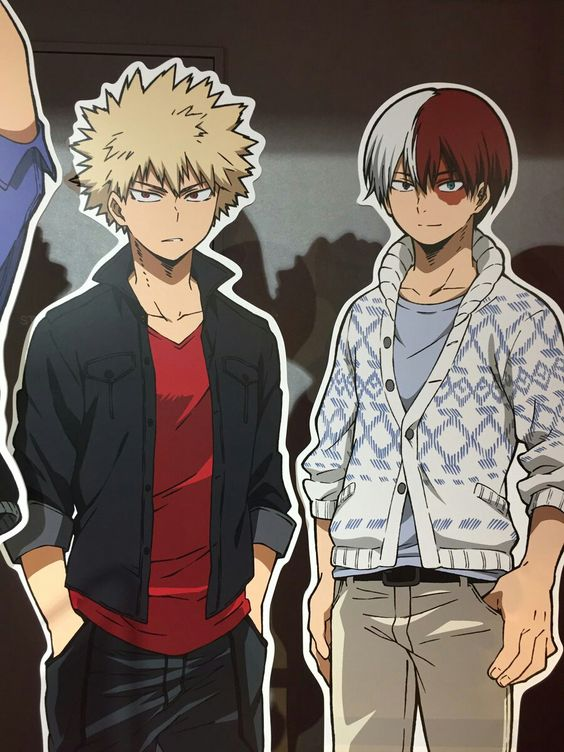 KATSUPHORIA's tweet photo. "bakugou has great fashion sense" and this is how he dresses https://t.co/rpwbx2YZU0