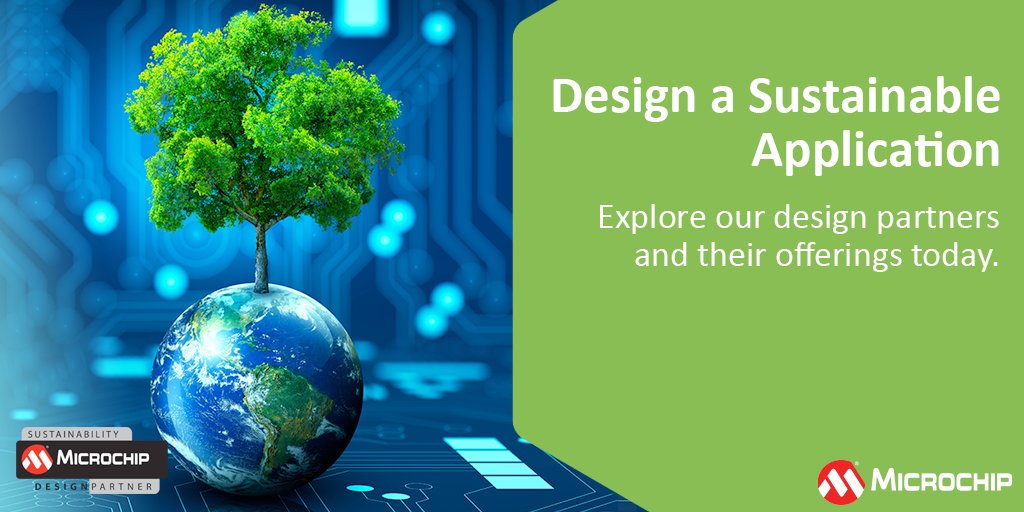 MicrochipTech's tweet image. Accelerate the development of your sustainable design. Our newest group of Design Partners can help, learn more: mchp.us/42T8dK0. #designpartners #sustainability #engineering #technology