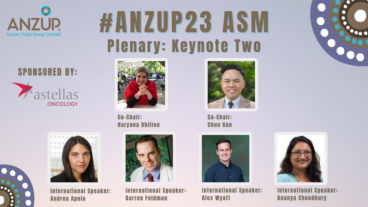 Another exciting Plenary - Keynote Two. Chaired by @hagsie and @ChunLGan, this session features international speakers @apolo_andrea @DrDarrenFeldman @ResearchWyatt and Ananya Choudhury. Get ready for inspiring insights and thought-provoking discussions! #ANZUP23 #Plenary