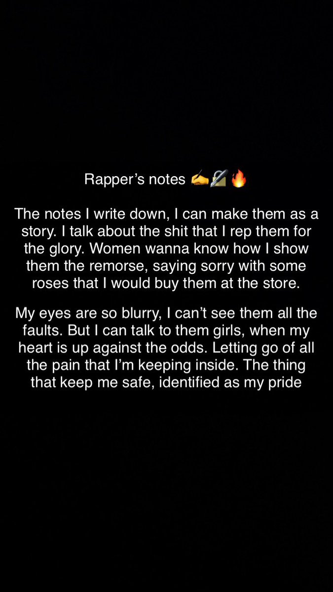 Yanni2kMusic's tweet photo. Rapper’s Notes ✍️🔏🔥❤️ 

#writernotesinmind #rapthoughts #rappersingersongwriter #notestoself https://t.co/M6I7s7fnzr