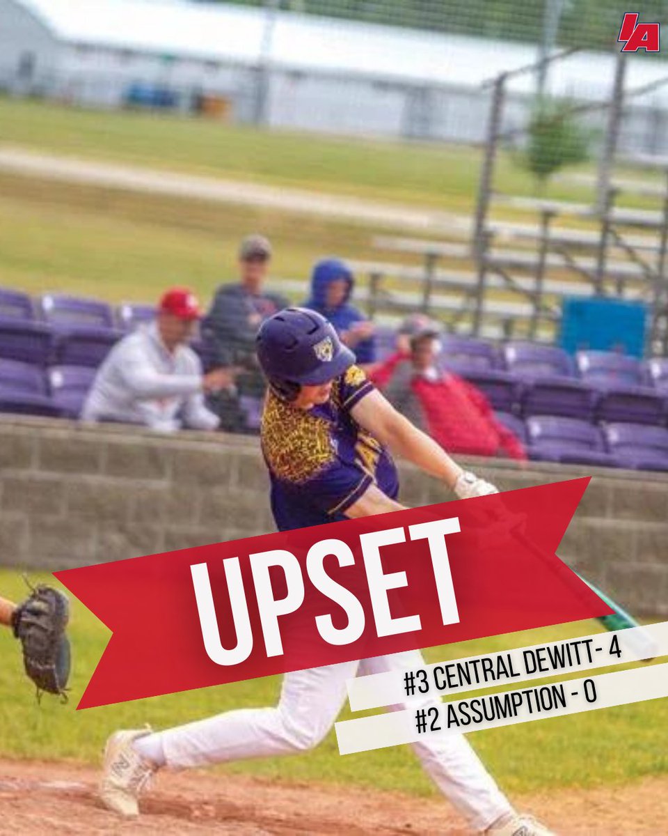 IAbaseball (@iabaseball1) on Twitter photo 🚨 UPSET ALERT 🚨
The Sabers have made a STATEMENT! Not only taking the W over Assumption, but doing so in shutout fashion! A big 3-run 3rd helped boost <a href="/BaseballSaber/">Saber Baseball</a> into the substate final!
#iahsbb 🚨 UPSET ALERT 🚨
The Sabers have made a STATEMENT! Not only taking the W over Assumption, but doing so in shutout fashion! A big 3-run 3rd helped boost <a href="/BaseballSaber/">Saber Baseball</a> into the substate final!
#iahsbb