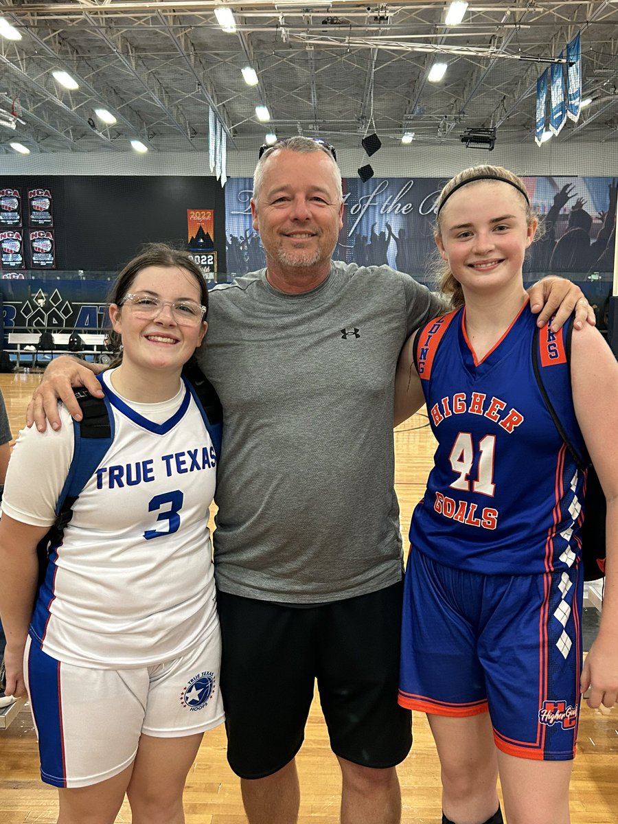 tk_stastny's tweet photo. Kids, get you a coach like Coach Barker!! This guy spent his day off in a gym watching his girls compete! 🏀🦁❤️ https://t.co/WHX2fGlZsz