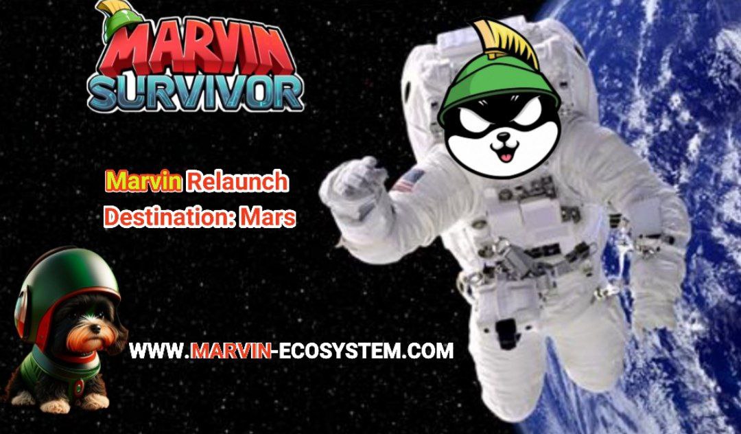 من با دست های الماس اینجا هستم برای 1000 برابر سود 
$Marvin 
💠
marvin-ecosystem.com
💠
#LunarCrush
#MarvinInu
#crypto
#ELONMUSK