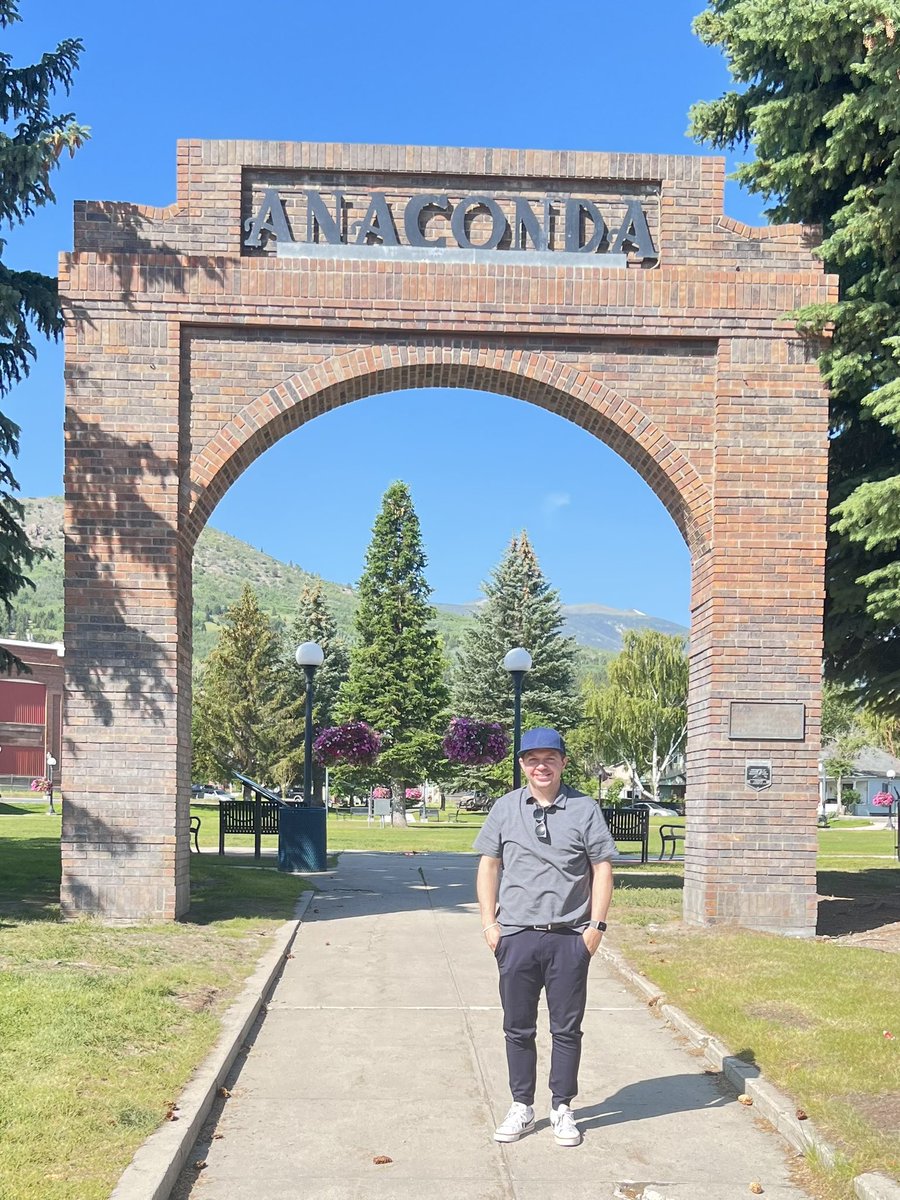 adevey's tweet image. Got to golf Old Works in Anaconda, Montana over the weekend. It was so fun to be back in one of my mission areas. It’s still beautiful! #406 #bigskycountry #mbm4lyfe