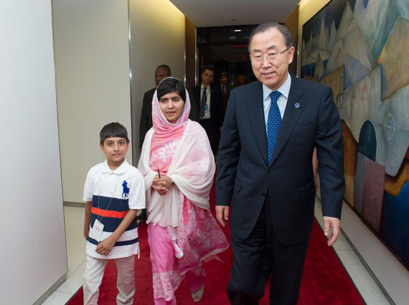 Malala Yousafzai tweet media