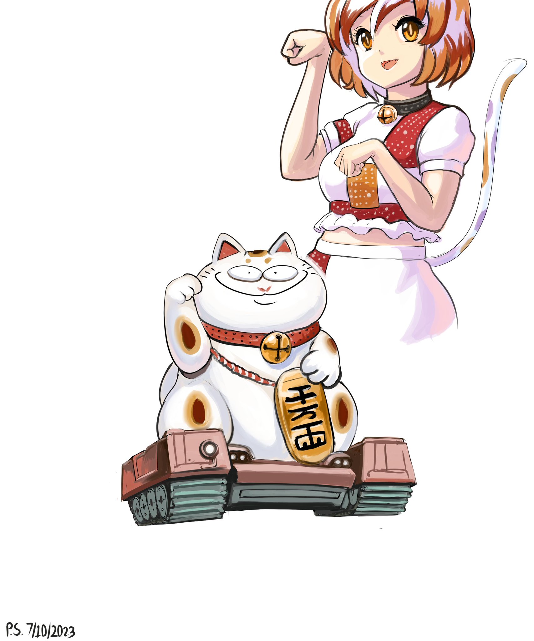 ProfitWalrus в X: „Touhou : Maneki-Neko Mode Mike A rather