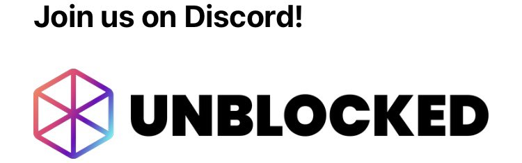 Have you joined our #Discord community? Where the entire <a href="/onunblocked/">Unblocked 🟣 $LOL</a> gets together to talk, compete, play &amp; learn! Immerse yourself in #Unblocked for a world of camaraderie, collaboration, and boundless fun! #NFT #NFTs #NFTCommunity 

⬇️ HERE ⬇️

discord.gg/vvYp64S4Rc