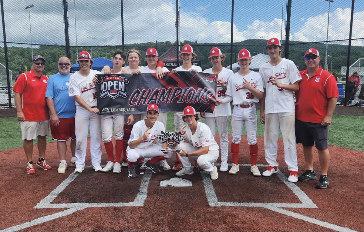 Third of the season for 15U Red! PBR Champs @ The Lumberyard in Cortland! 🔥🔥⚾️⚾️🏆