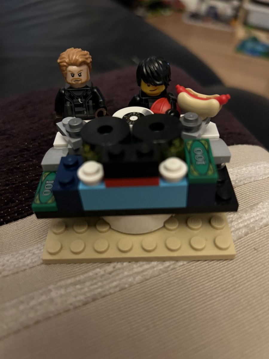 ncarty1983's tweet photo. You know you’ve made it when you’re immortalised in Lego 
#nextalbumcover 😂
@LFSYSTEMMUSIC @LEGO_Group https://t.co/33As8dcVzq