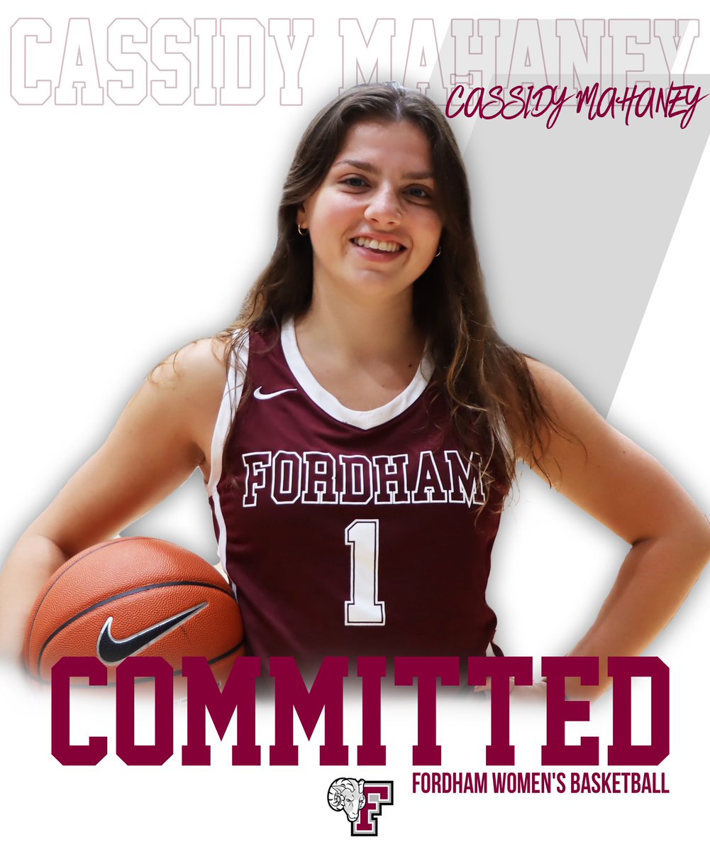 FordhamWBB's tweet photo. RAMS 🗣️🗣️ Let’s Welcome Cassidy Mahaney, 5’8 Guard from the DMV, to the Ramily! We’re excited for you to be joining us!🤩🐏 #fordhamwbb #gorams #ramily #committed https://t.co/R1RXJHBYzd