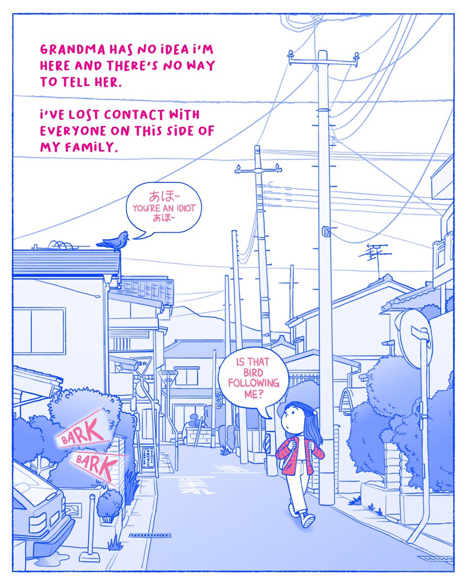 Just a comic about little red riding hood looking for her gma (1/2)