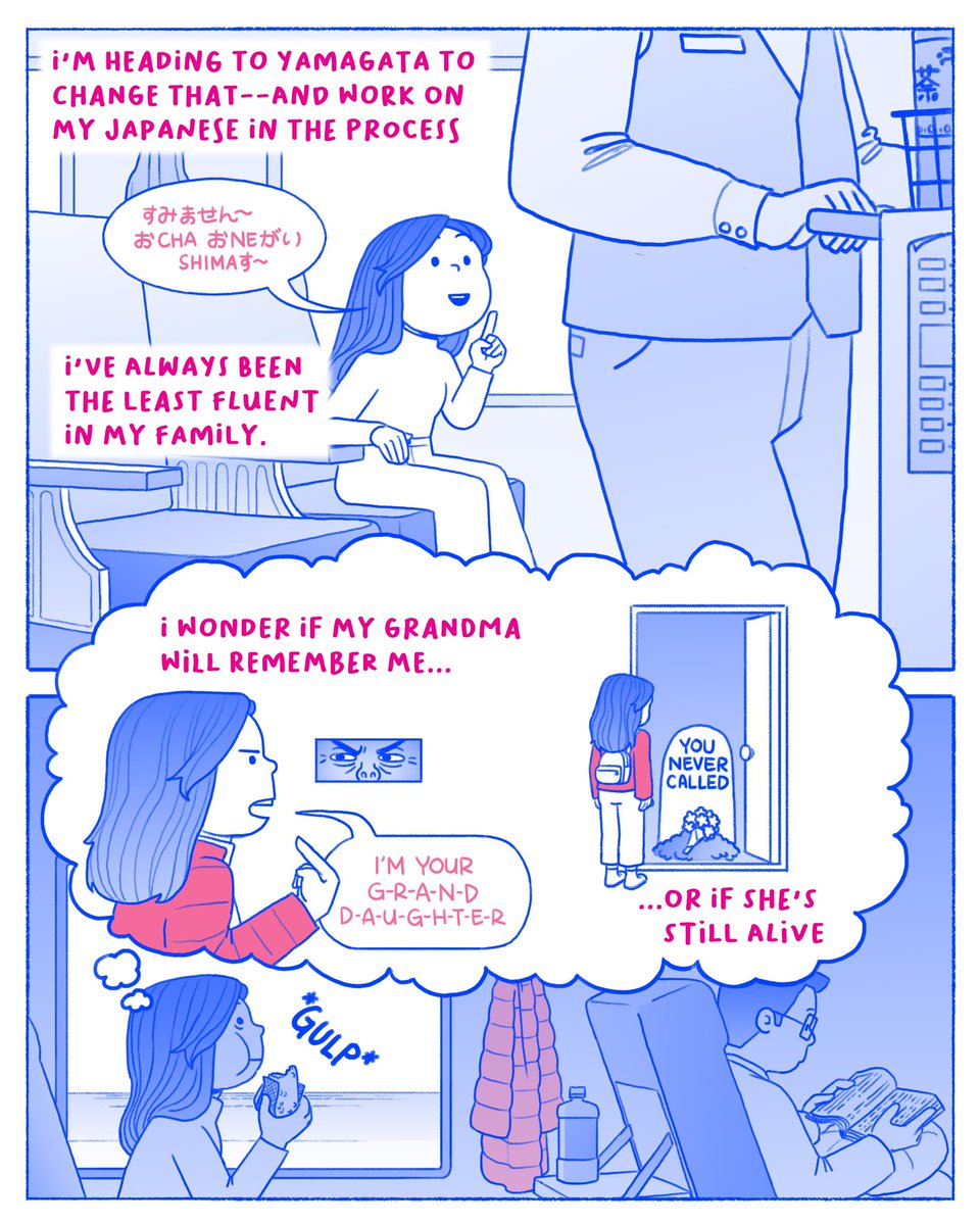 slomomi's tweet photo. Just a comic about little red riding hood looking for her gma (1/2) https://t.co/uMFSsTpSJM