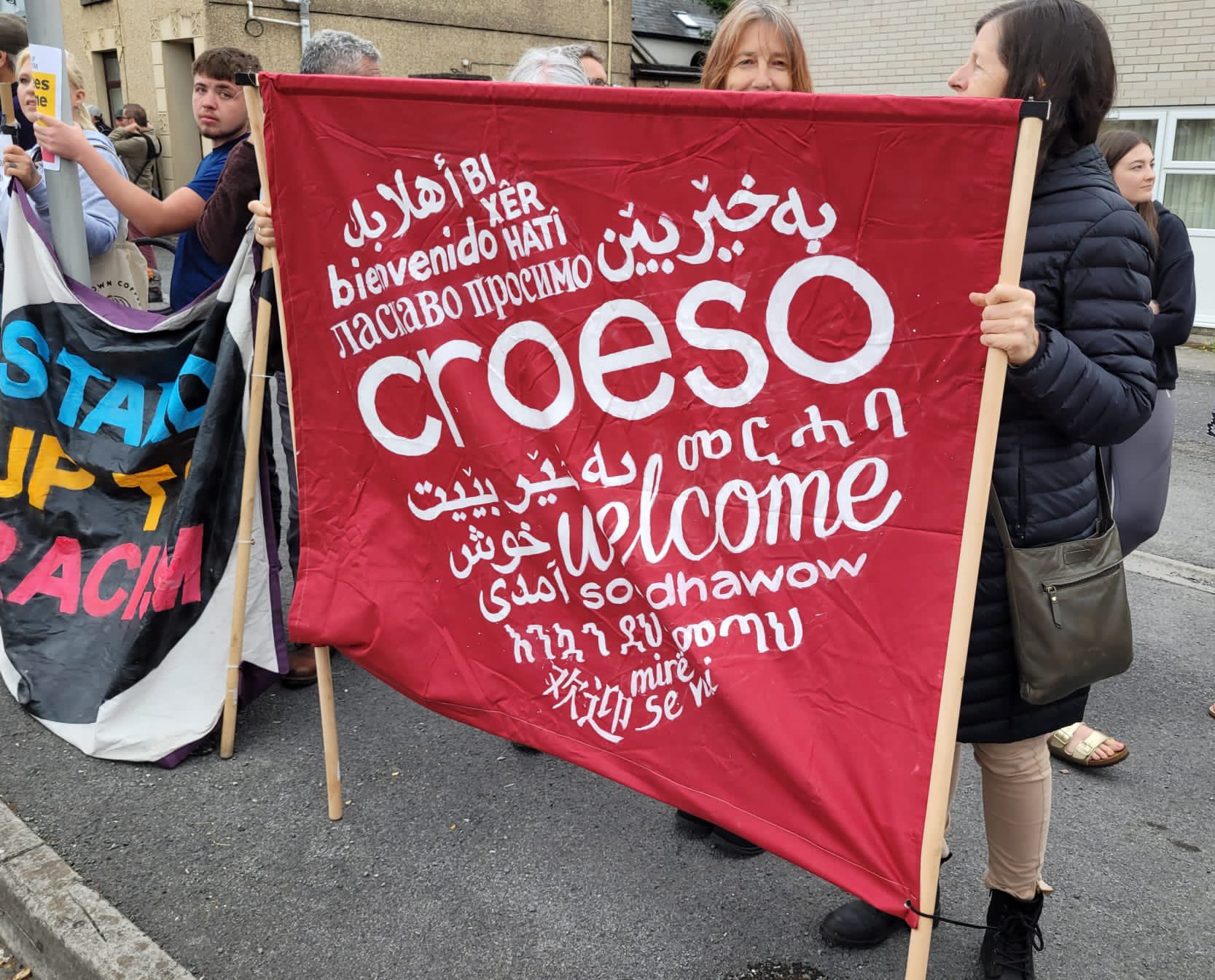 SUTR Wales on Twitter "Around fifty of us took our message to Furnace