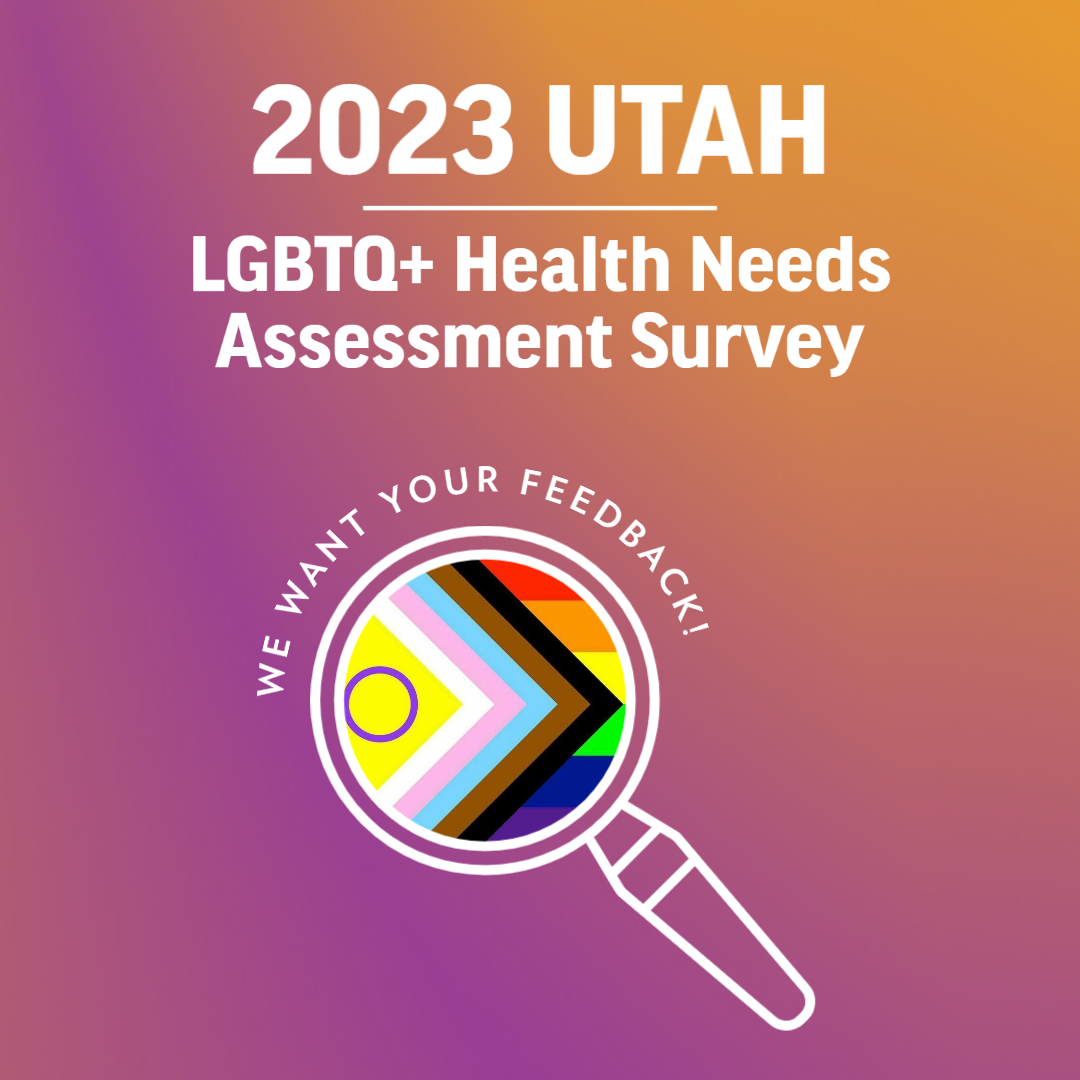 LGBTQ+ Utahns, ages 18 and older, we need your feedback to create a Happier and Healthier Future for our community!!
Fill out the LGBTQIA+ Health Needs Assessment Survey today: utahgov.co1.qualtrics.com/jfe/form/SV_cA…
