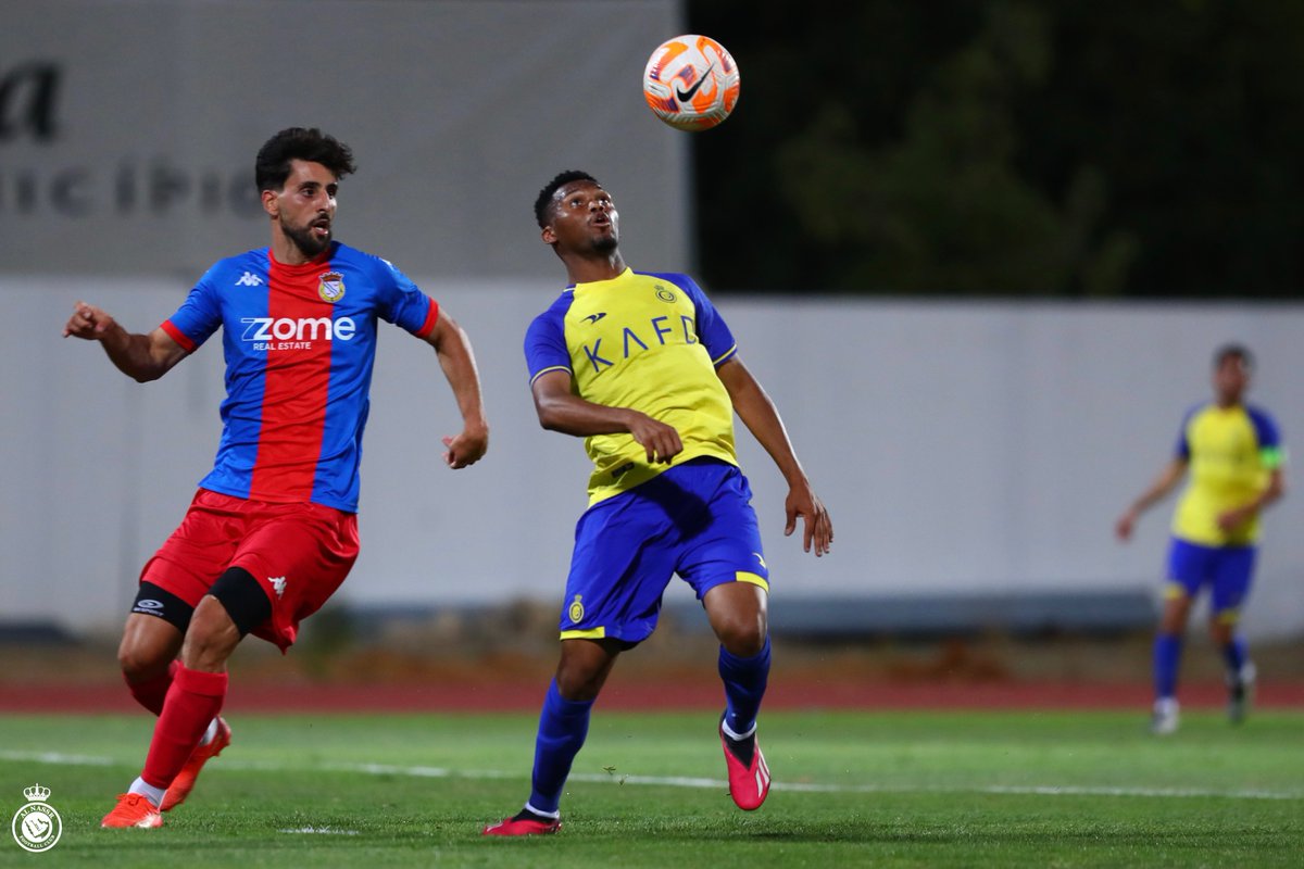 AlNassrFC's tweet photo. ⏱️ | 65’
#النصر 2
الفيركا 0

دخـول  | خالد الغنام - مختار علي
خروج | عبدالرحمن غريب - عبدالله الخيبري
#النصر_الفيركا البرتغالي
#النصر_في_البرتغال 💛 https://t.co/eMkJej58IM