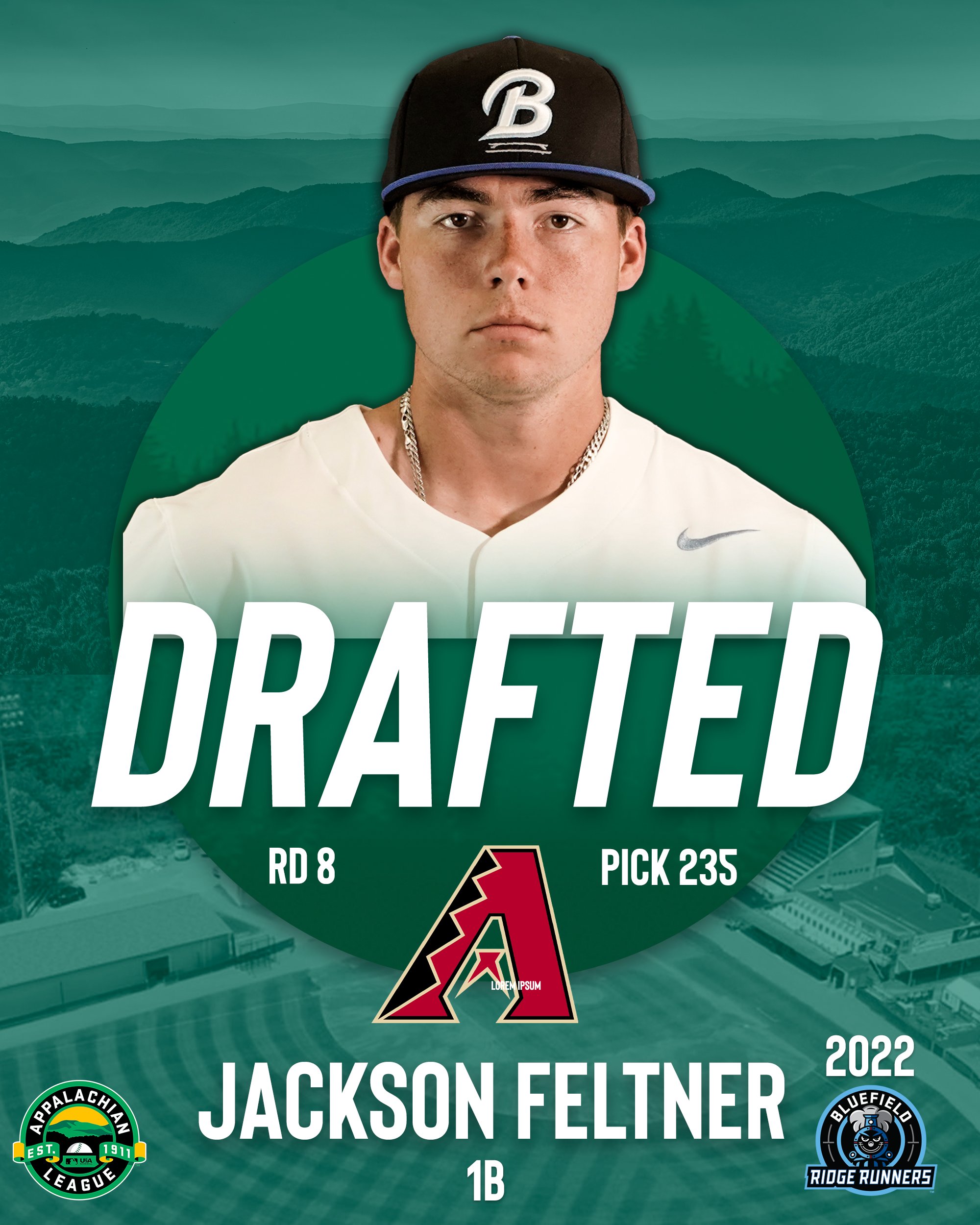 Baseball's Jackson Feltner Selected by Diamondbacks in the 8th