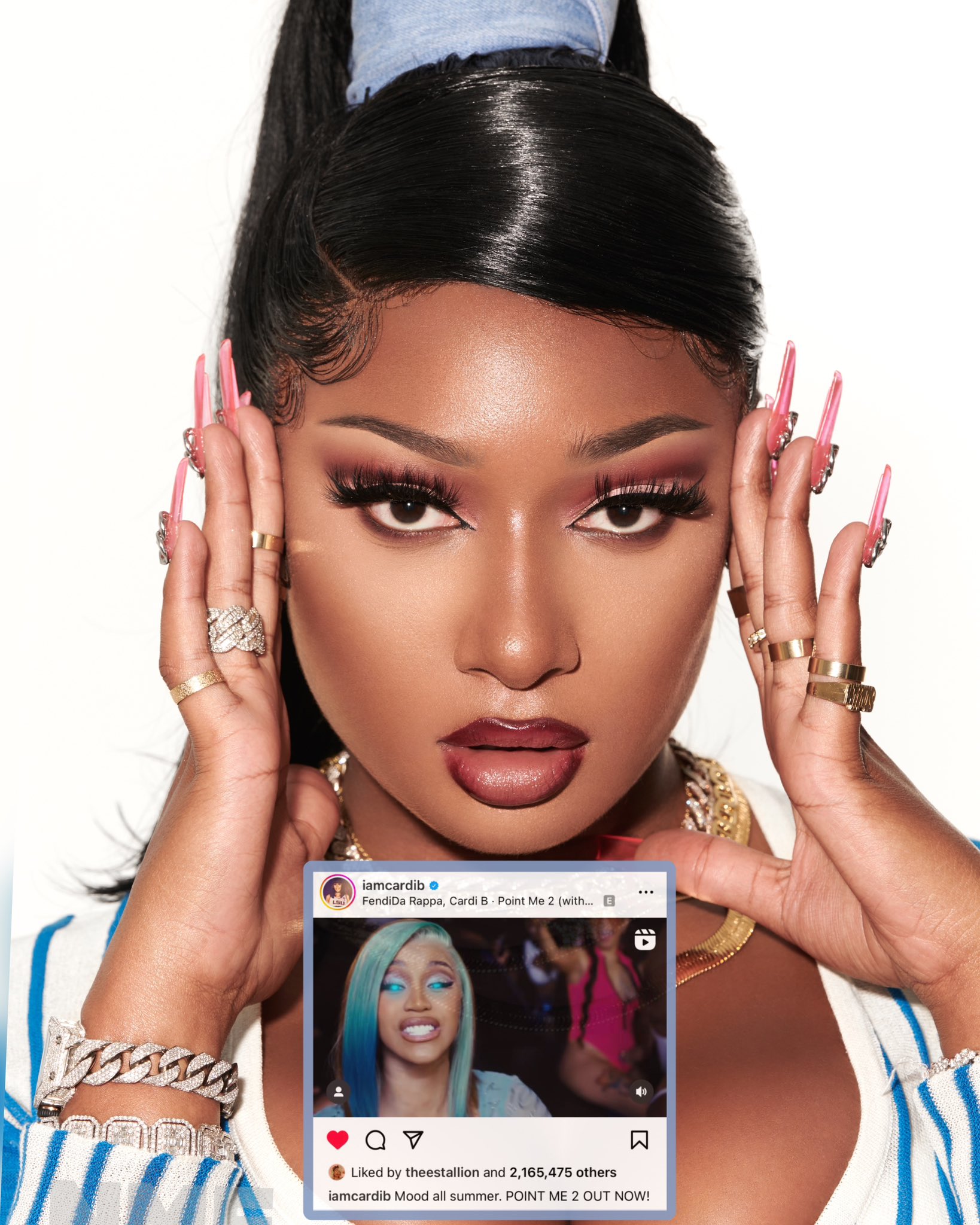 Celebs Love Cardi B on Twitter "Megan Thee Stallion liked Cardi B's