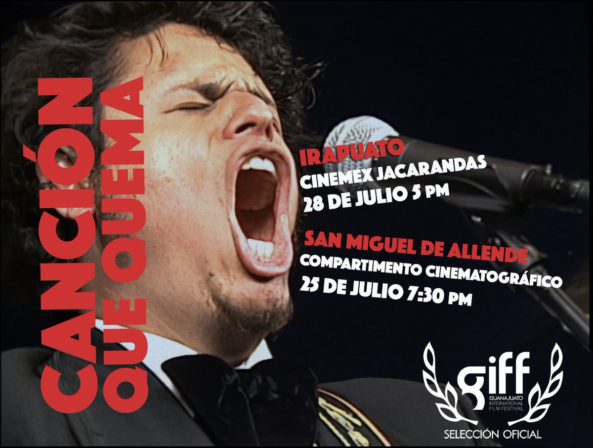 cine_malacosa's tweet photo. Nuestra @cancionquequema ahora en el @giffmx // "Y crecen y crecen, mis historias..." https://t.co/cML8Hc0Ca2