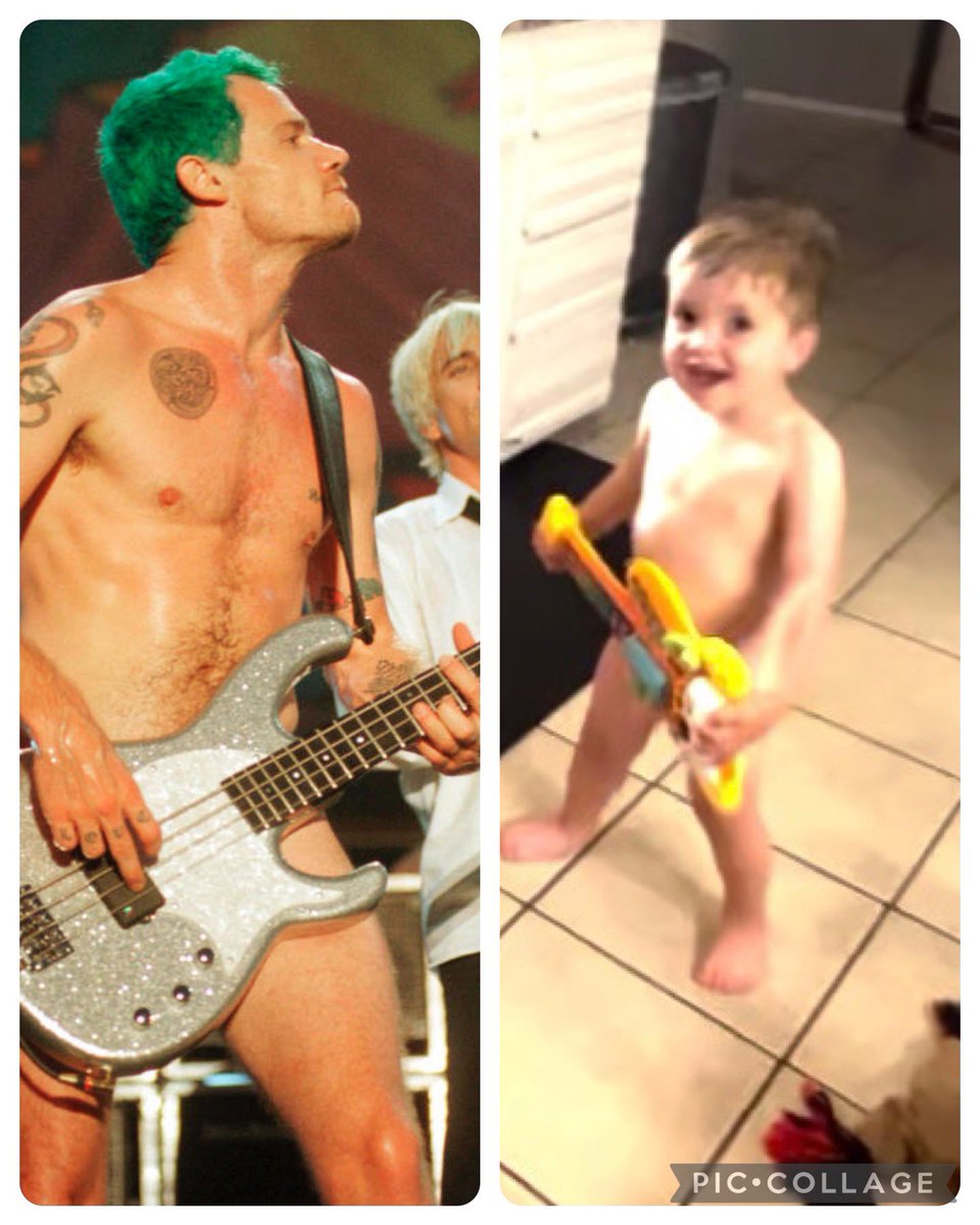 1JasonKahn's tweet image. My 2-year-old’s best @flea333 impression. @rockincpl