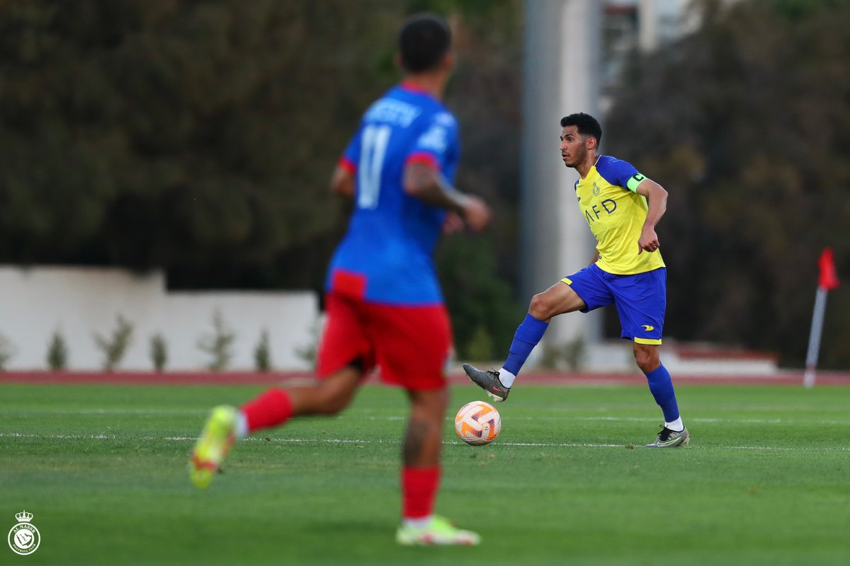 AlNassrFC's tweet photo. ⏱️ | 70’
#النصر 2
الفيركا 0

دخـول  | وليد عبدالله - عبدالله مادو - محمد فتيل - محمد قاسم - نواف بوشل
خروج | نواف العقيدي - عبدالإله العمري - علي لاجامي - سلطان الغنام - جيسلان كونان
#النصر_الفيركا البرتغالي
#النصر_في_البرتغال 💛 https://t.co/e7G3oOLXst