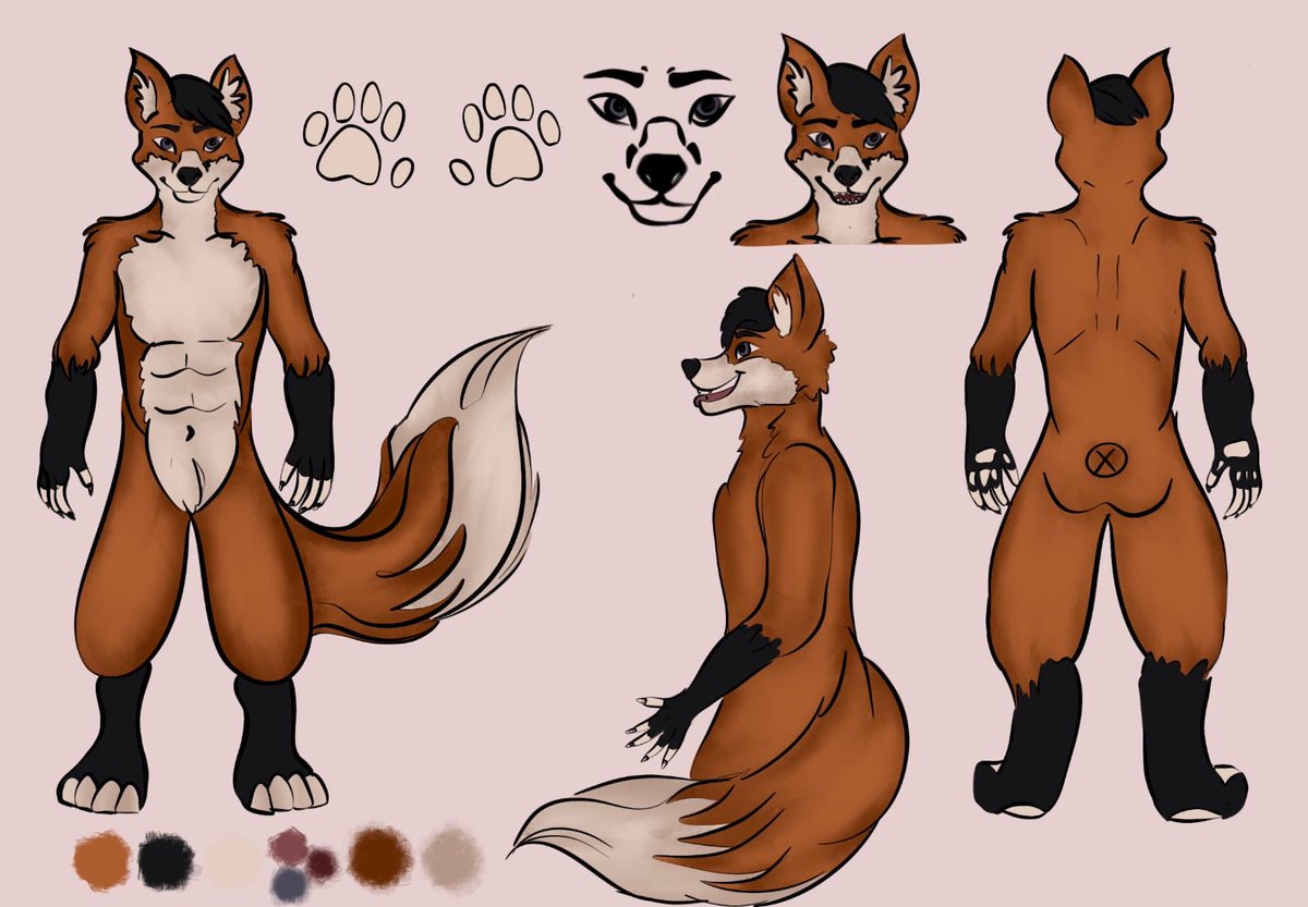 hannah_629's tweet photo. Reference sheet Done for my premium client 🤎
#furryartwork #furrycommunity 
#furries #furryfandom 
#furryoc #furryartist 
#furryart  #commissionsopen https://t.co/fMhRAZgRv0