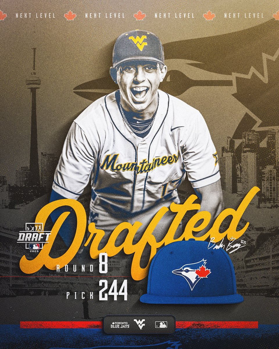 𝐃𝐑𝐀𝐅𝐓𝐄𝐃❗

Braden Barry is headed to Toronto, a place pretty familiar to Mountaineer fans!

#HailWV