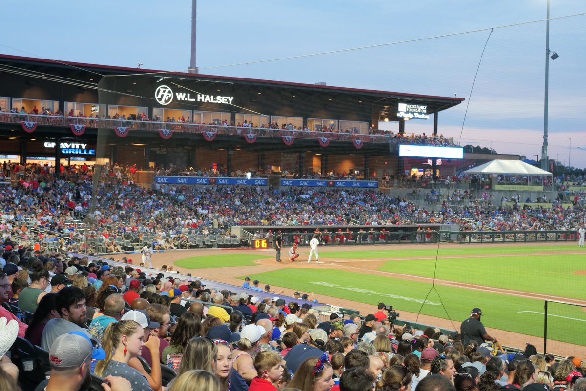 Another unbelievable homestand for the Trash Pandas! Crowds like this are so special. You have no idea how many first timers I see after every game who tell me they can't wait to come back because of how great their experience was. YOU all make that experience so great.