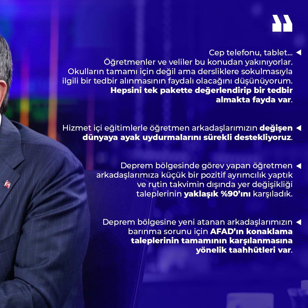 T.C. Millî Eğitim Bakanlığı tweet media