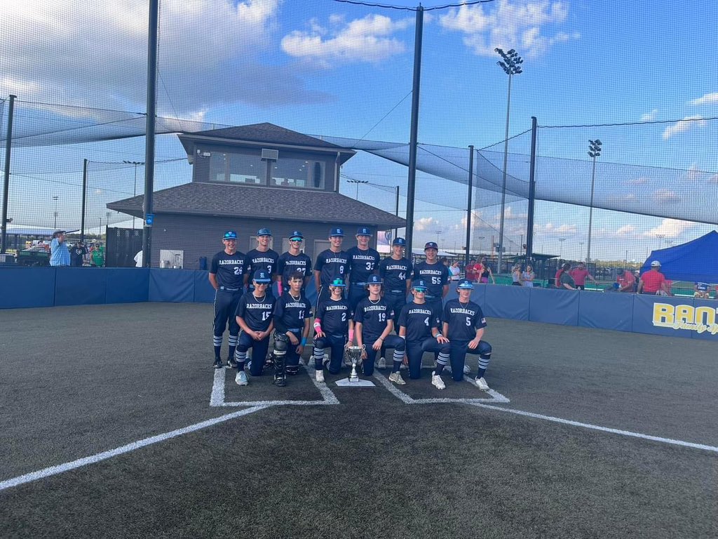 Hard to highlight one team when three teams went a combined 15-0 to bring home championships! Congratulations to Razorbacks Gross 15u, Razorbacks Moore 12u, and Razorbacks Dillman 14u.