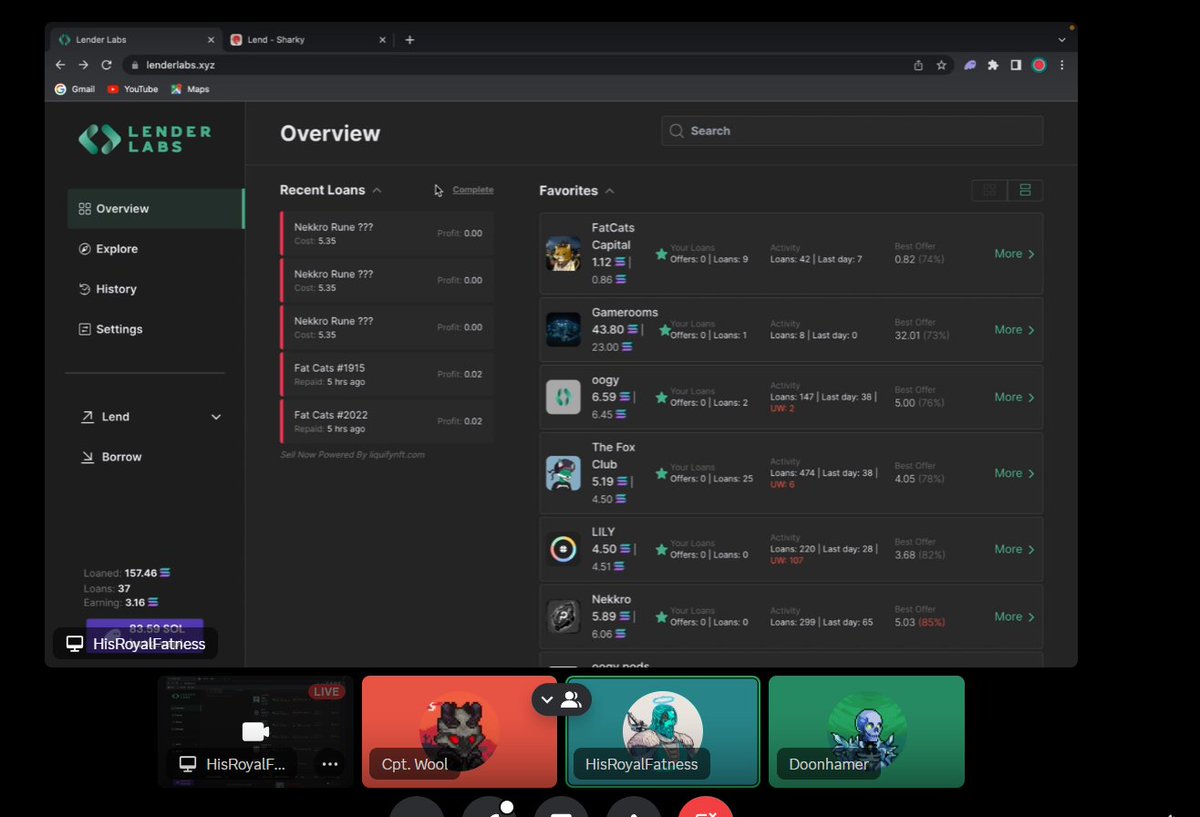 Doonhamer (@doonhamer_) on Twitter photo Bullish af on <a href="/FableOrigins/">FABLE</a>...
Get a random dm to join vc and <a href="/TheRoyalFatty/">HisRoyalFatness</a> clarifies all questions and queries I had about lending and how to utilize it to become profitable.
Now got my setup within <a href="/LenderLabs/">Lender Labs</a> and will look to lend more and more as time goes on.π«‘ Bullish af on <a href="/FableOrigins/">FABLE</a>...
Get a random dm to join vc and <a href="/TheRoyalFatty/">HisRoyalFatness</a> clarifies all questions and queries I had about lending and how to utilize it to become profitable.
Now got my setup within <a href="/LenderLabs/">Lender Labs</a> and will look to lend more and more as time goes on.π«‘