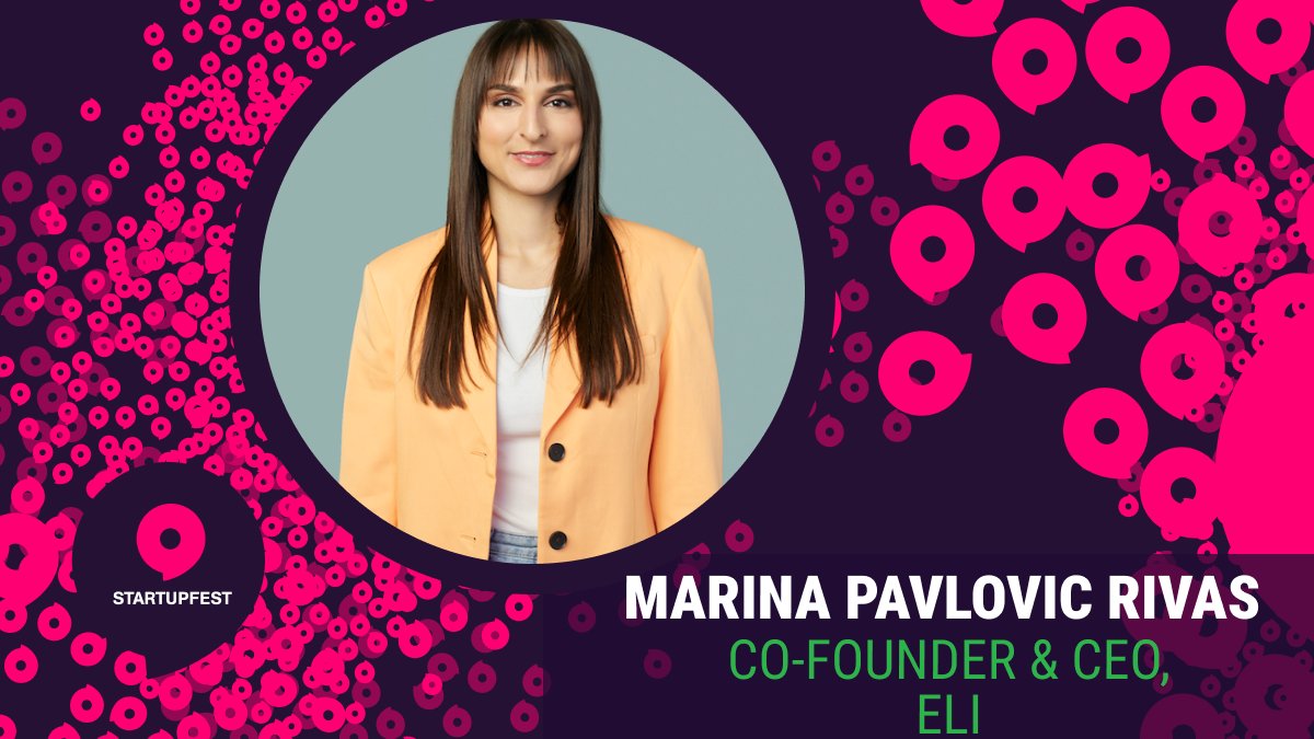 Join <a href="/bdc_ca/">BDC</a>'s Women in Technology Boot Camp the day after tomorrow and learn from Marina Pavlovic Rivas, Co-founder &amp; CEO of <a href="/elidothealth/">Eli Health</a>, when she shares her #startup story in Femtech! startupfest.com/speaker/1939/m…