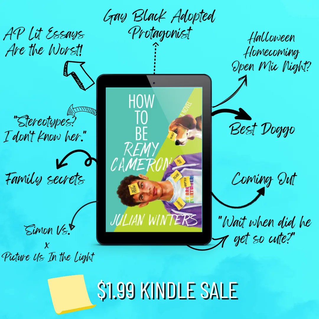 🌈 EBOOK DEAL ALERT! 🌈

My first 3 #YA books are currently only $1.99 on Amazon Kindle!

Step into the Julian Winters Universe with soccer gays, a boy discovering himself, and a nerd pining HARD for his best friend! Bring some joy to your summer reading:
amazon.com/stores/Julian-…