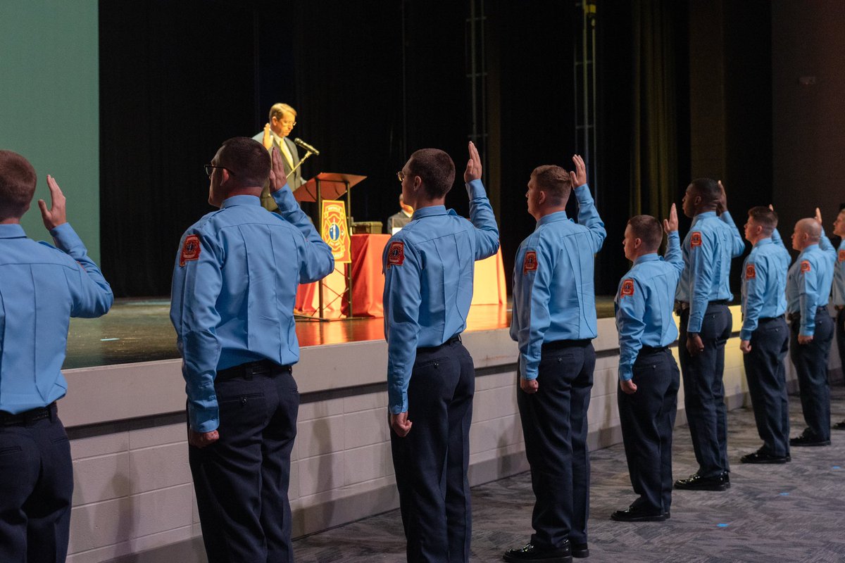 On Friday, July 7, 2023, <a href="/HSVFire/">Huntsville Fire & Rescue</a> Chief Howard McFarlen and <a href="/huntsvillecity/">City of Huntsville, AL</a> Administrator John Hamilton welcomed graduates from Cadet Class 56 to the ranks of Firefighter.

Congratulations and welcome to the HFR family!