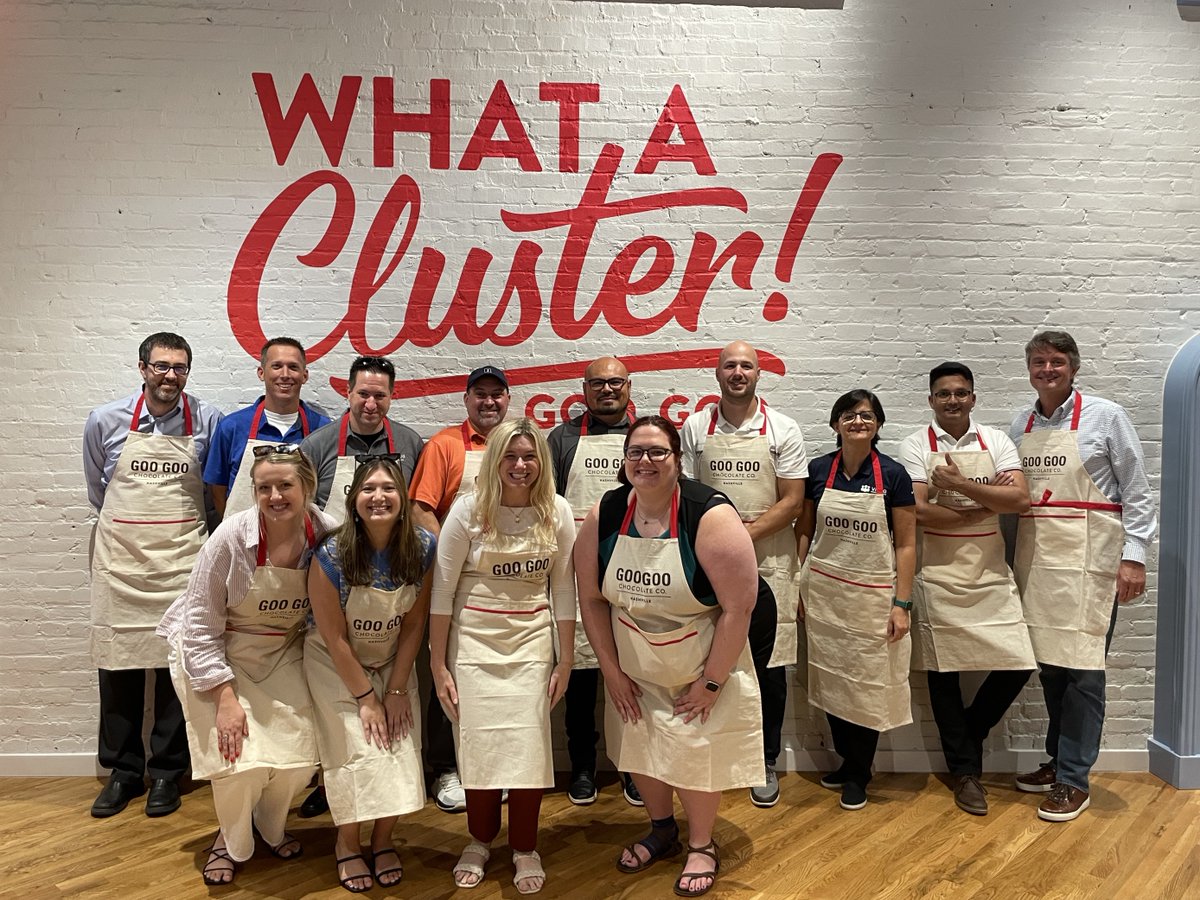 Check out the #VMUG Regional Champion Leader meeting in Nashville, TN! RCLs came together to collaborate on VMUG, network, and of course…. HAVE FUN! ⛳️ 👨‍🍳



We ❤️ our RCLs <a href="/dustinplank/">Dustin Plank</a> <a href="/vHaif81/">Patrick Haefner</a> <a href="/erickubla/">Eric Kubla</a> <a href="/imprateekduggal/">Prateek Duggal</a> <a href="/gravydigz/">Travis Robertson</a> <a href="/BethCSouza/">Elizabeth Souza</a> <a href="/vGonzilla/">Tony Gonzalez 🦖</a>